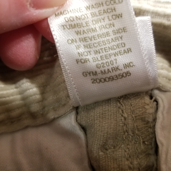 2007 vguc Janie and Jack 2T corduroy pants adjustable waist - Picture 5 of 11